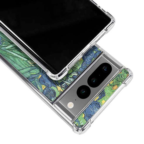 Vincent Van Gogh Irises Google Pixel 7 Pro Clear Case
